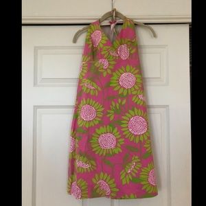 Lilly Pulitzer: Halter Neck Tie Up Back Dress